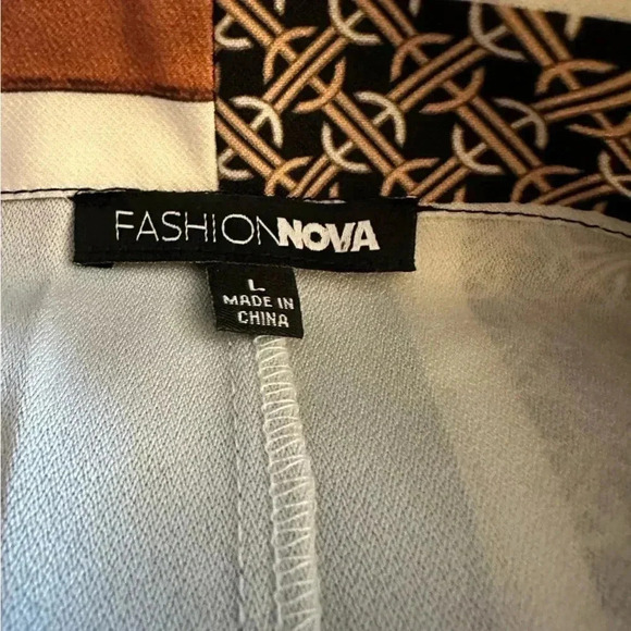 Women’s Printed Shirt Dress - Picture 11 of 11